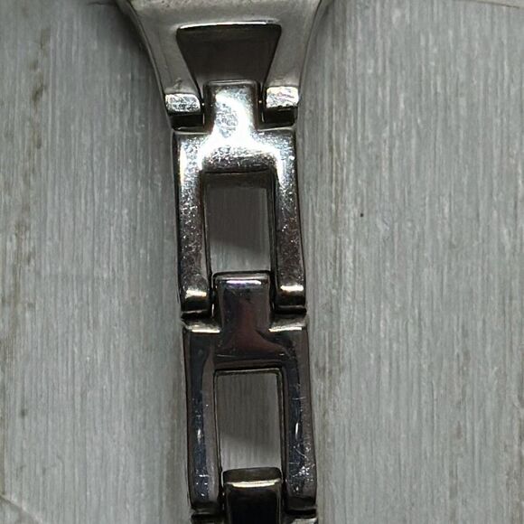 Fossil BIG TIC ES9744 American Flag LED Dial Silver Tone Watch SCRATCHES - Picture 16 of 16